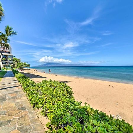 Cute Beachfront Condo With Lanai And Resort Pools Kahana 외부 사진