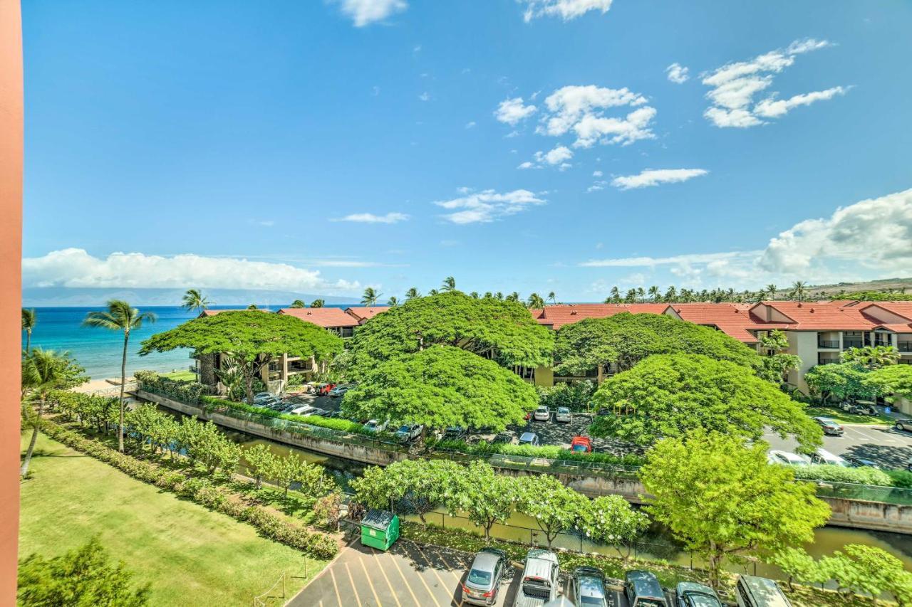 Cute Beachfront Condo With Lanai And Resort Pools Kahana 외부 사진