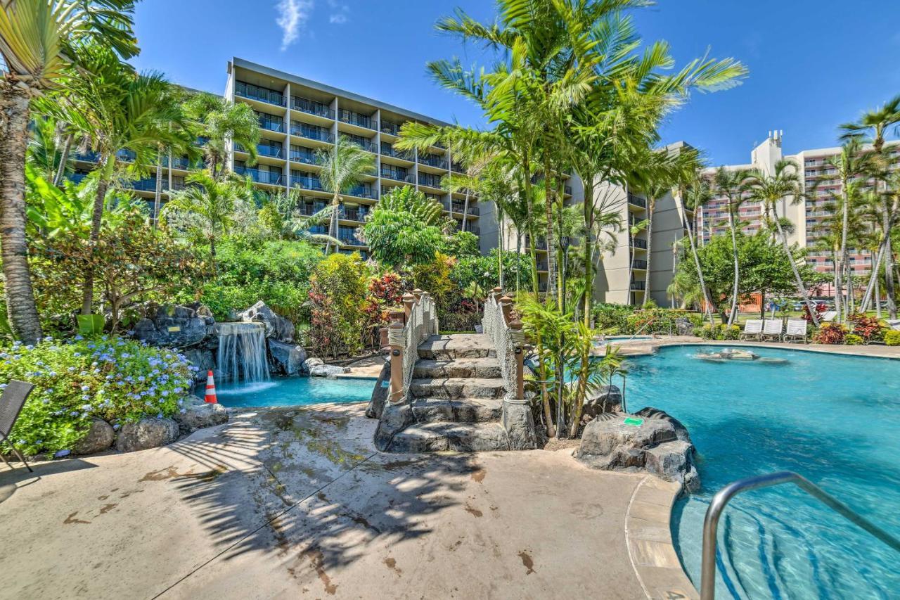 Cute Beachfront Condo With Lanai And Resort Pools Kahana 외부 사진