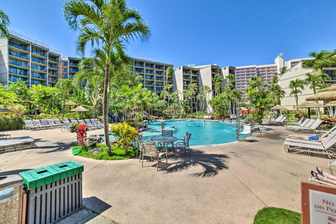 Cute Beachfront Condo With Lanai And Resort Pools Kahana 외부 사진